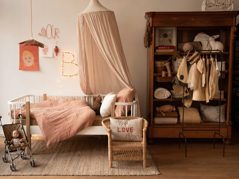 The Kidsroom In Powder Pink & Cinnamon