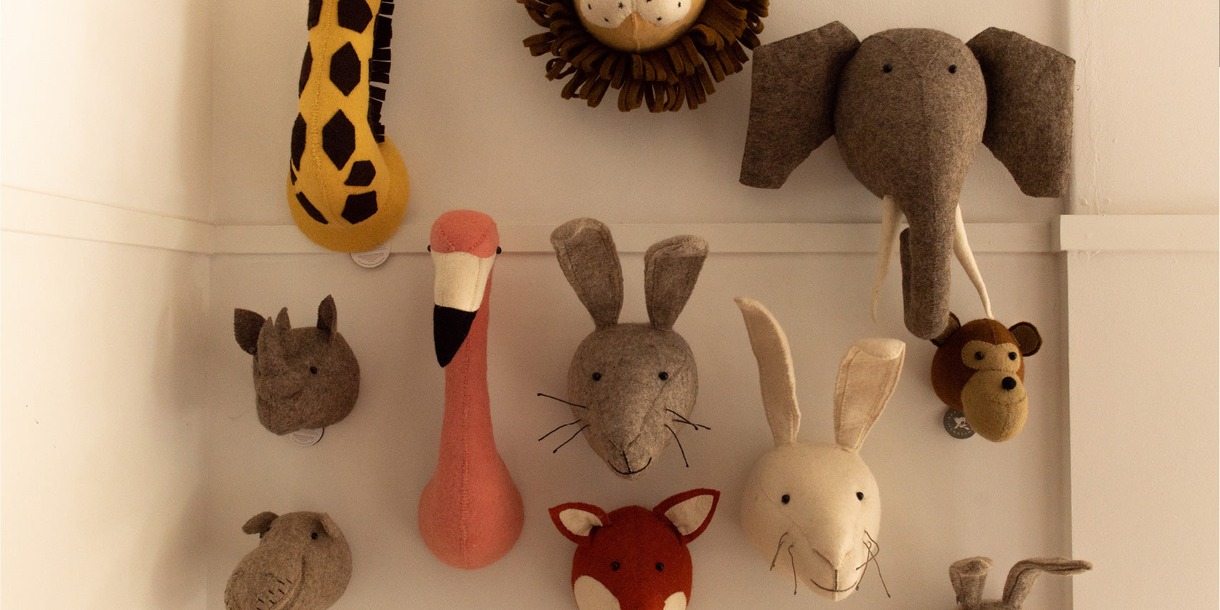 fiona walker england animal heads