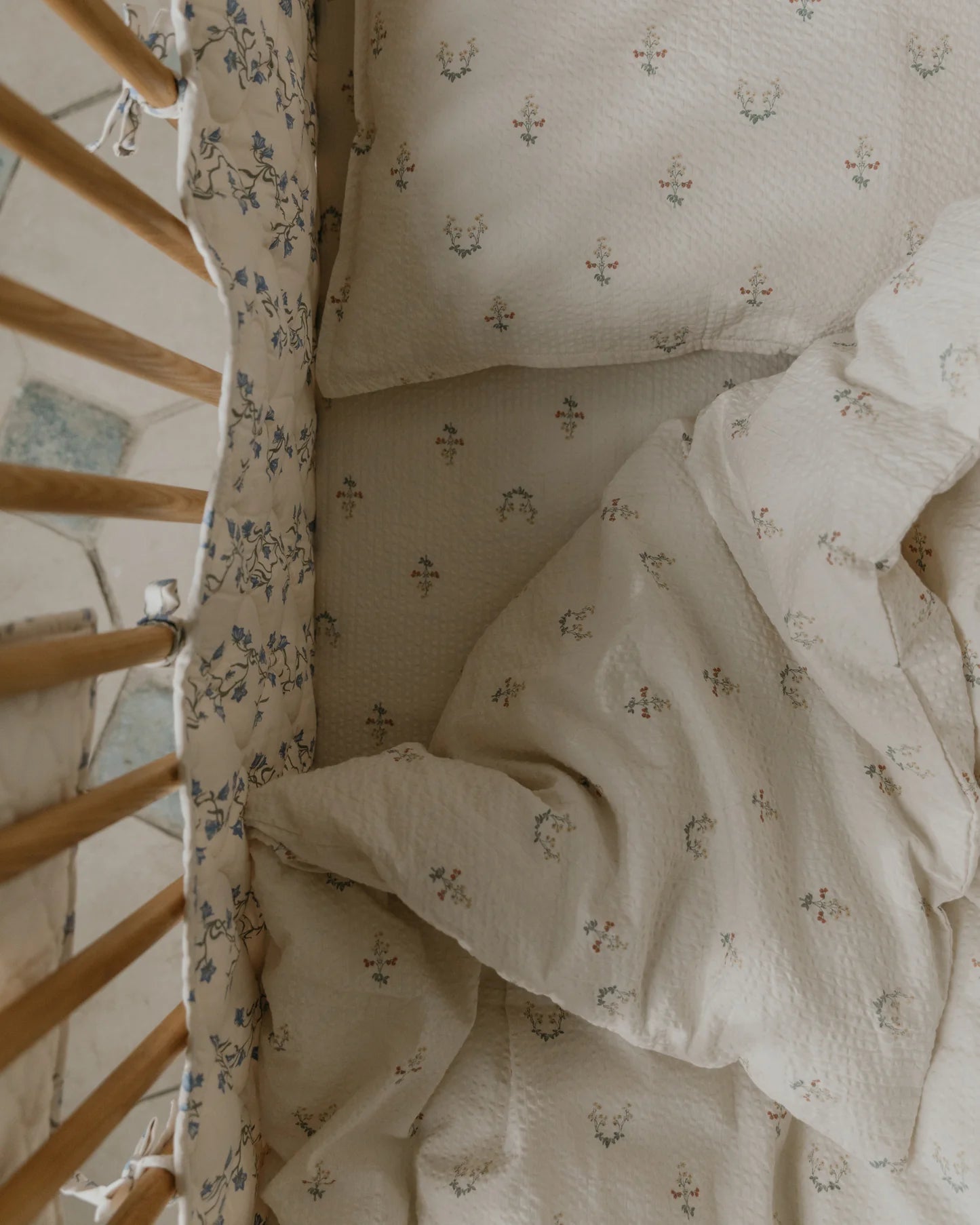 Dekbedovertrekset Seersucker La Fraise