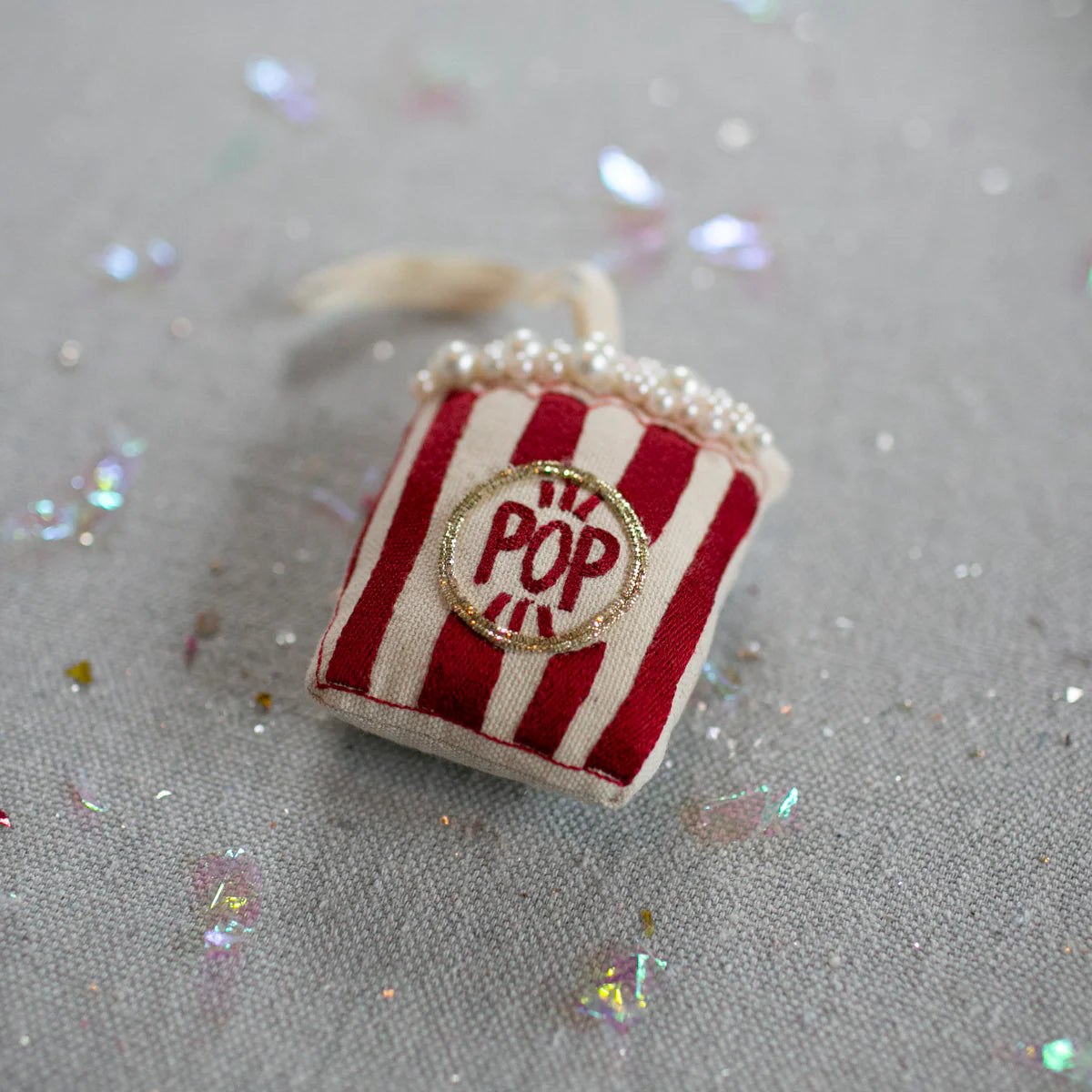 Circus Popcorn Ornament
