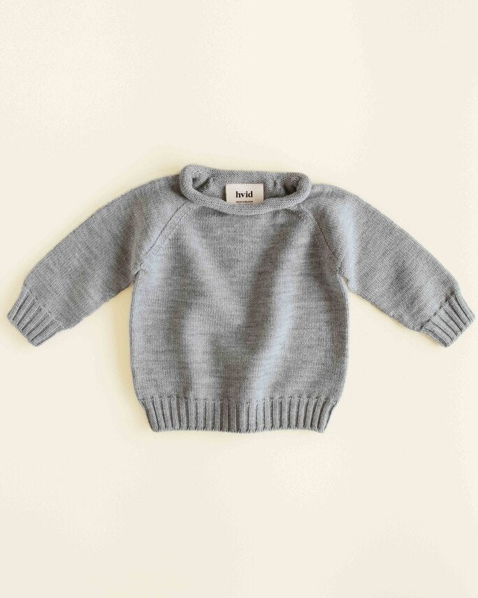 Georgette Merino Trui Lichtgrijs