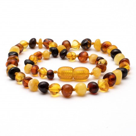 Amber Necklace Cognac Milk