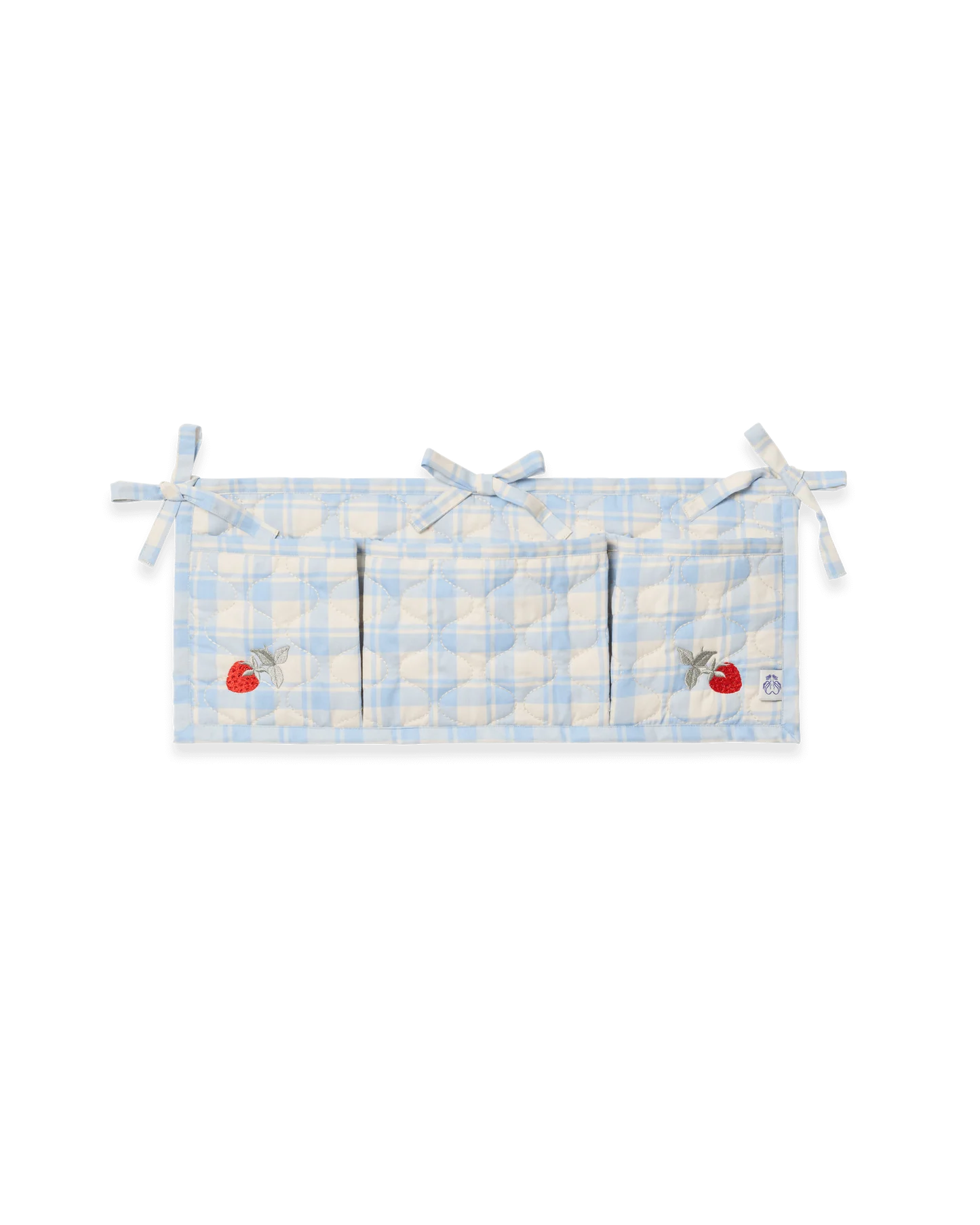 Bed Pocket Plaid Sky