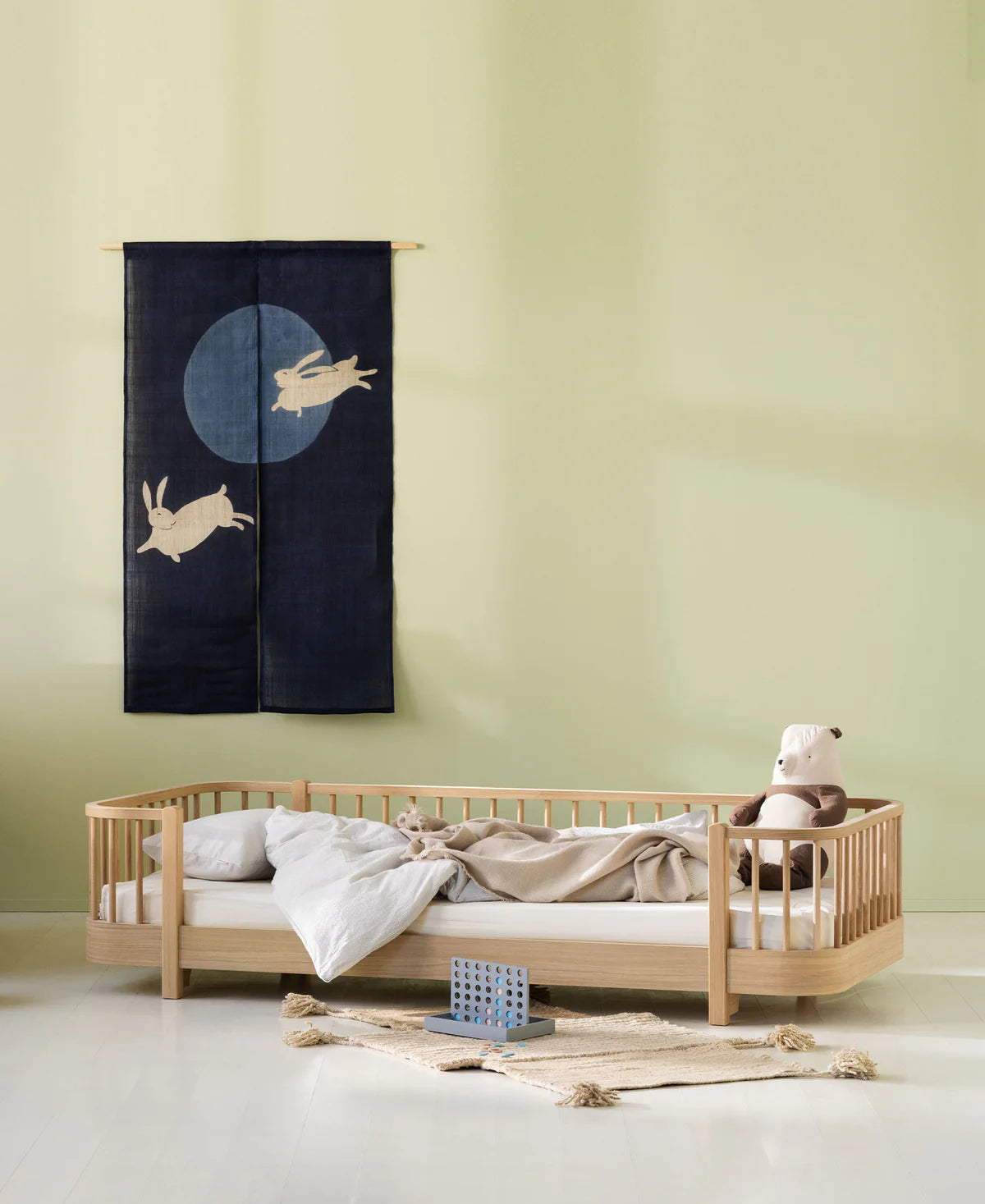 Wood Original Floor Bed Oak