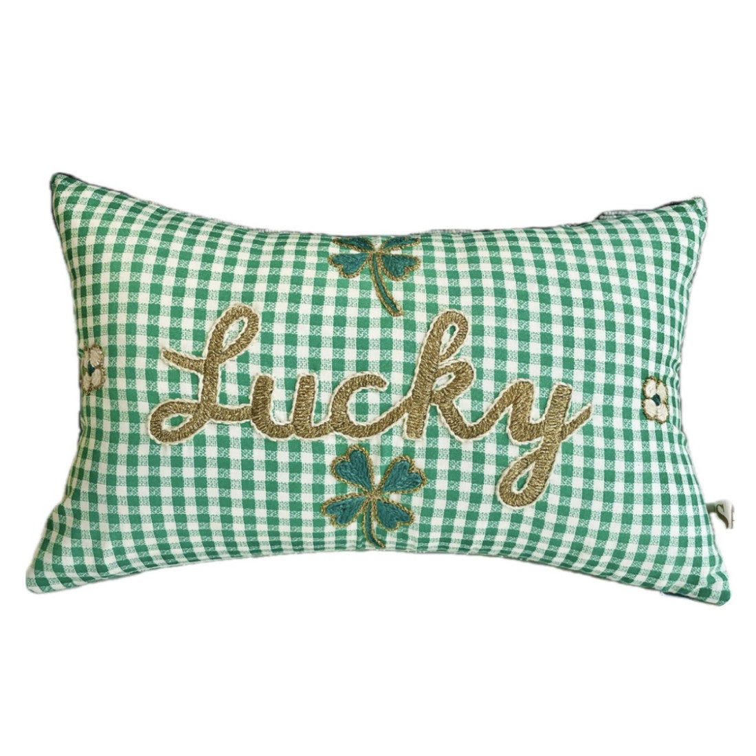 Mini Cushion Lucky Green