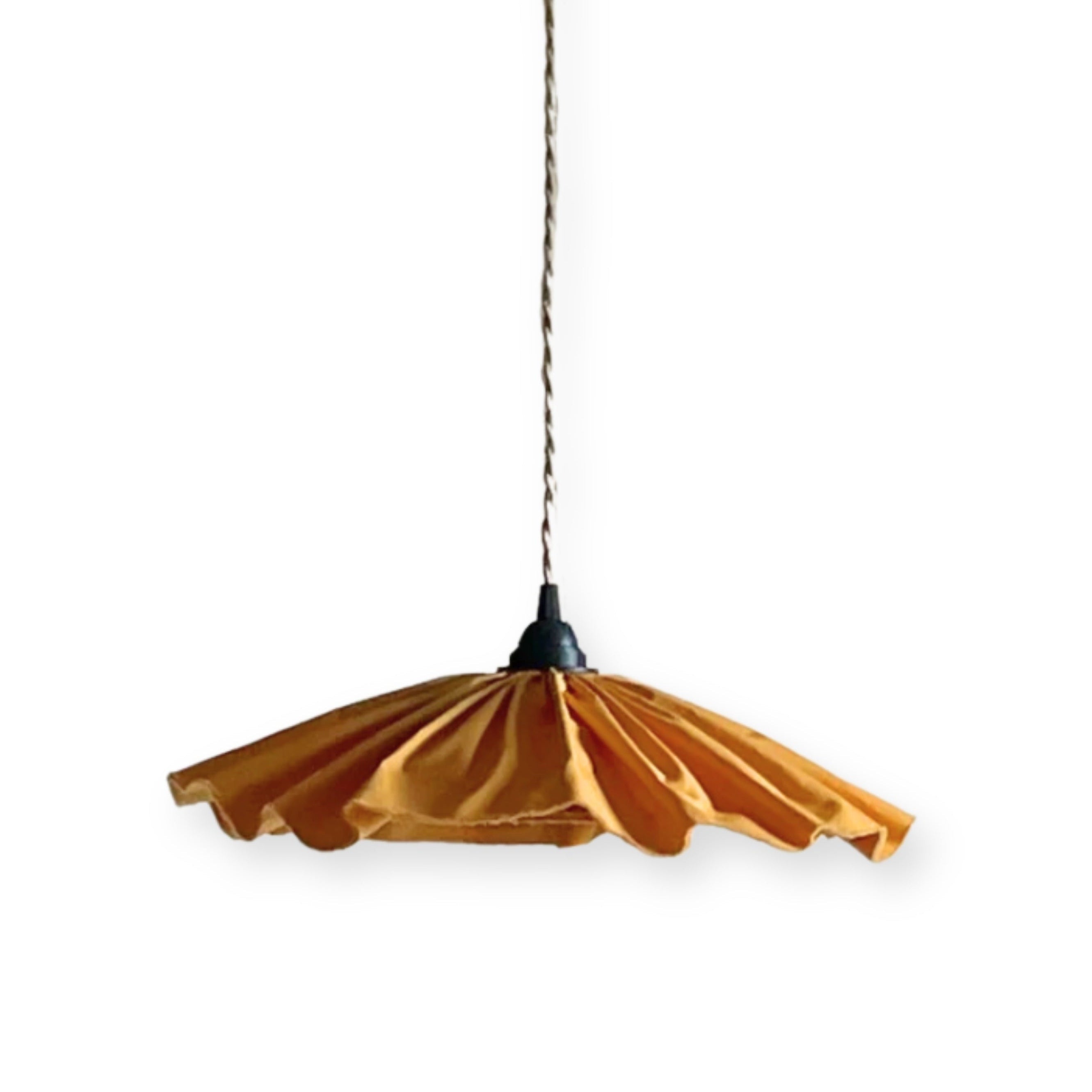Poppy Pendant Lamp - Amber