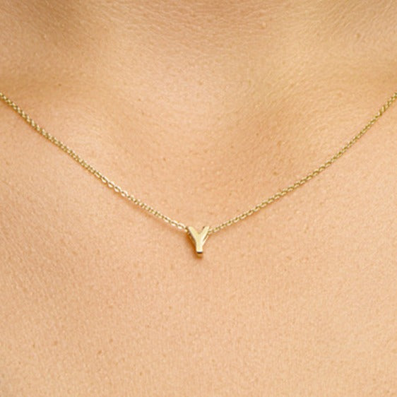 Chunky Initial 14k Gold