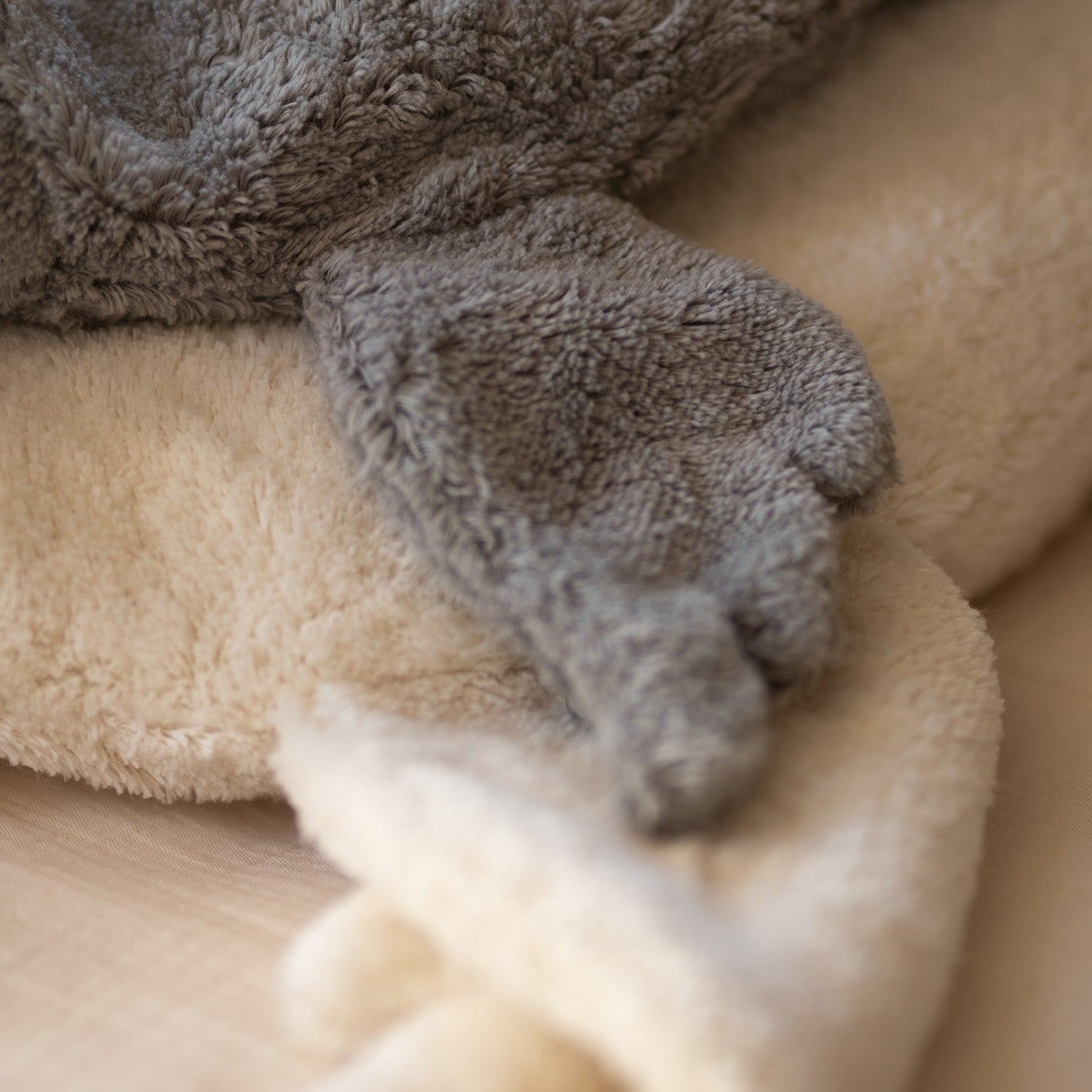 Knuffel Cuddly Goose Large Wit