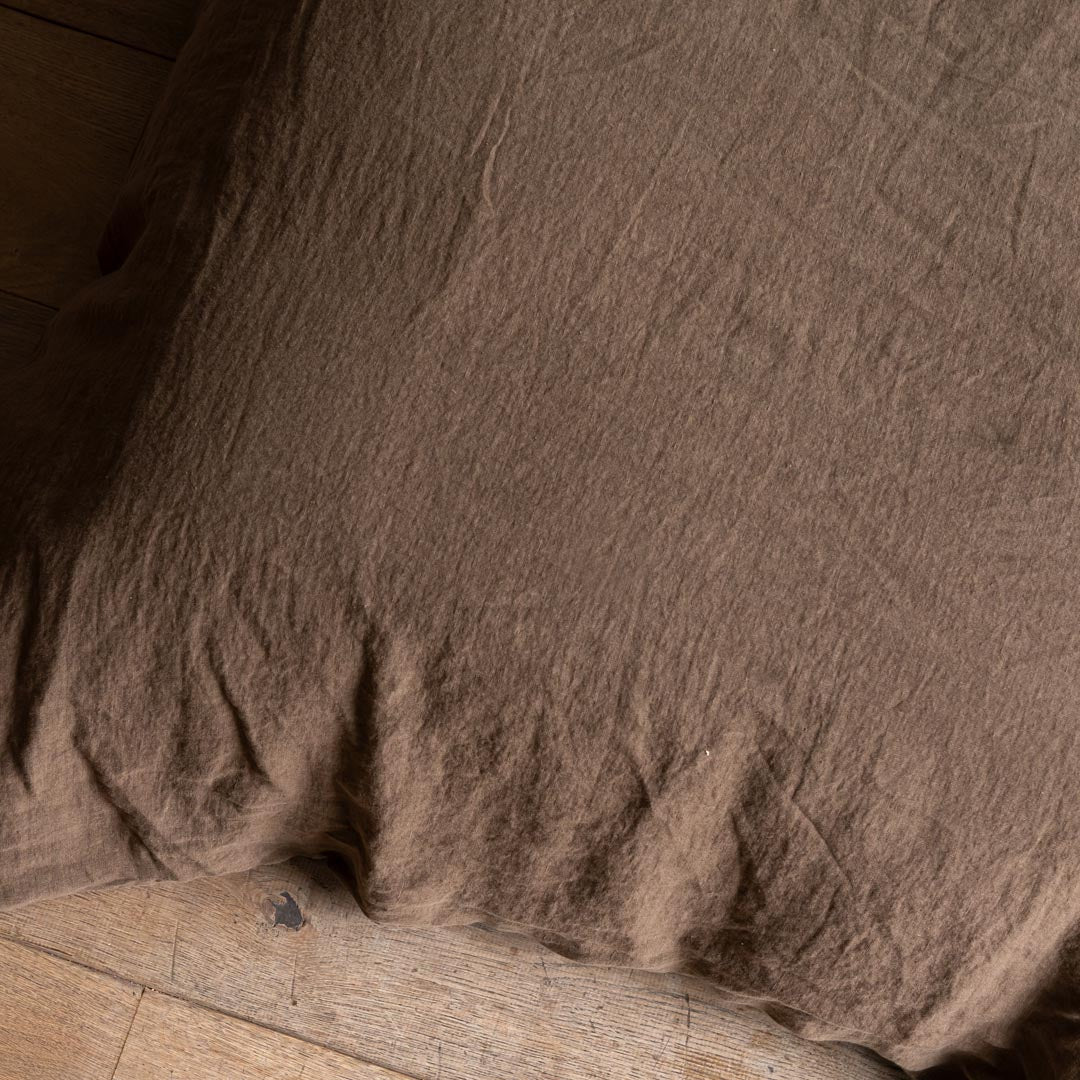 Linen Duvet Cover Mosswood