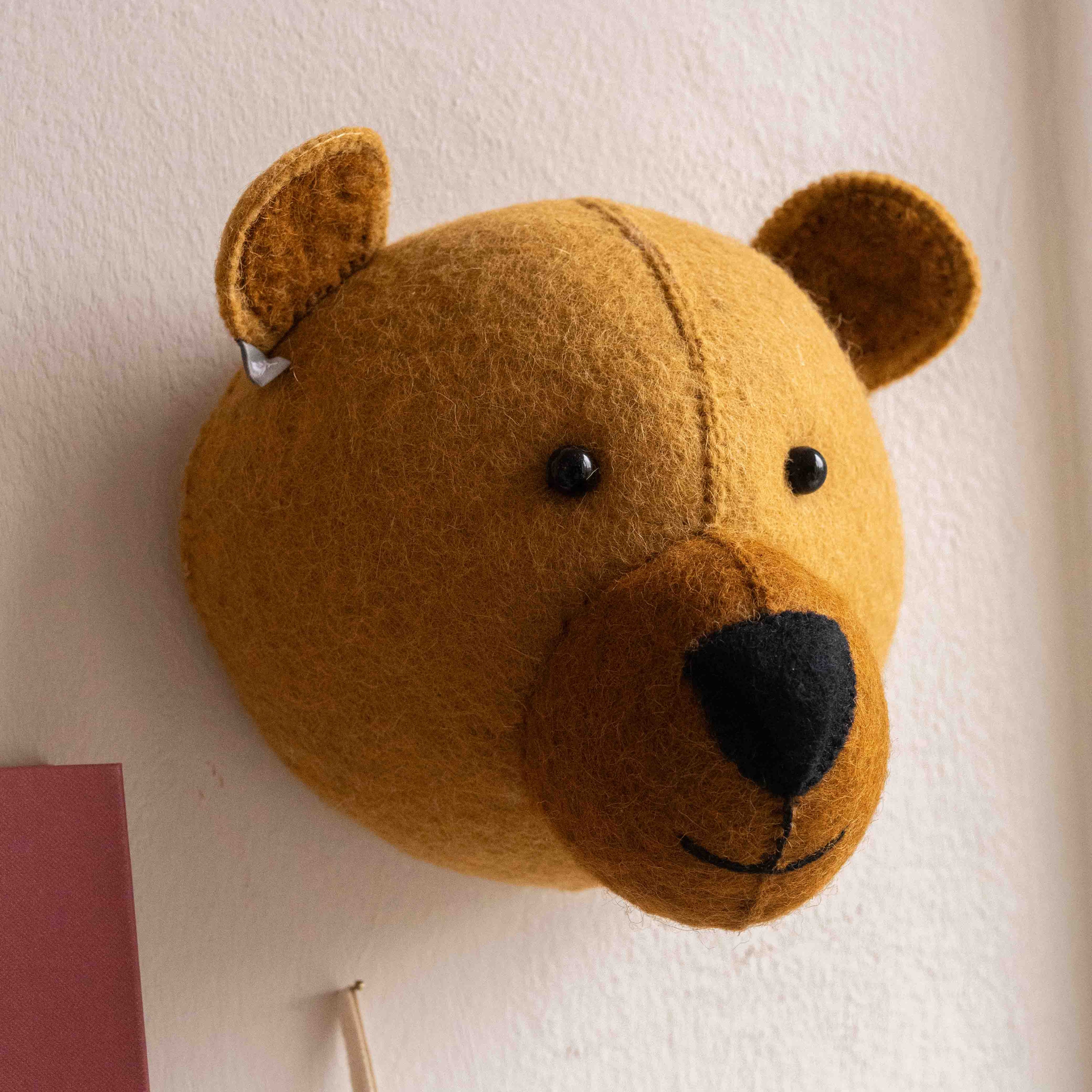 Animal Head Mini Bear Cub