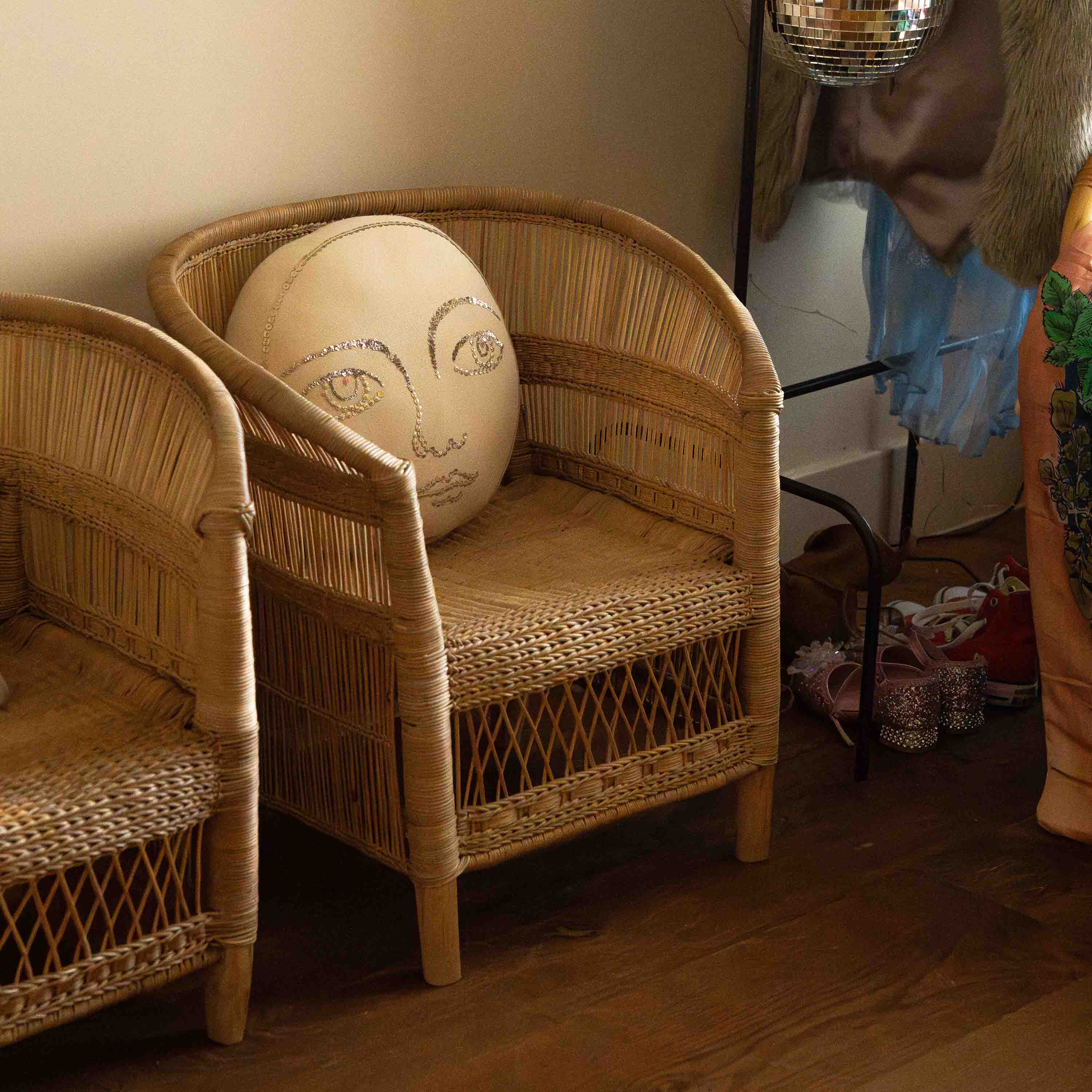 Full Moon Face Pillow