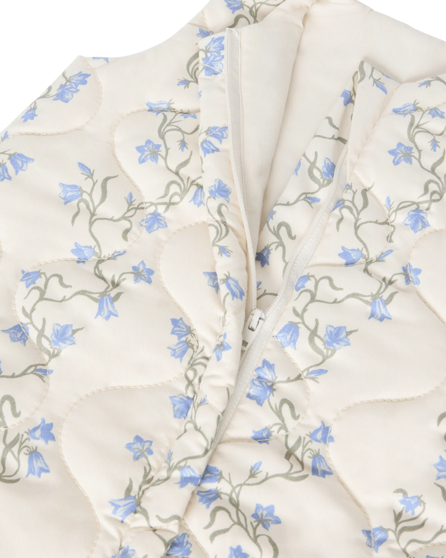 Satin Quilted Sleeping Bag Bell Flower
