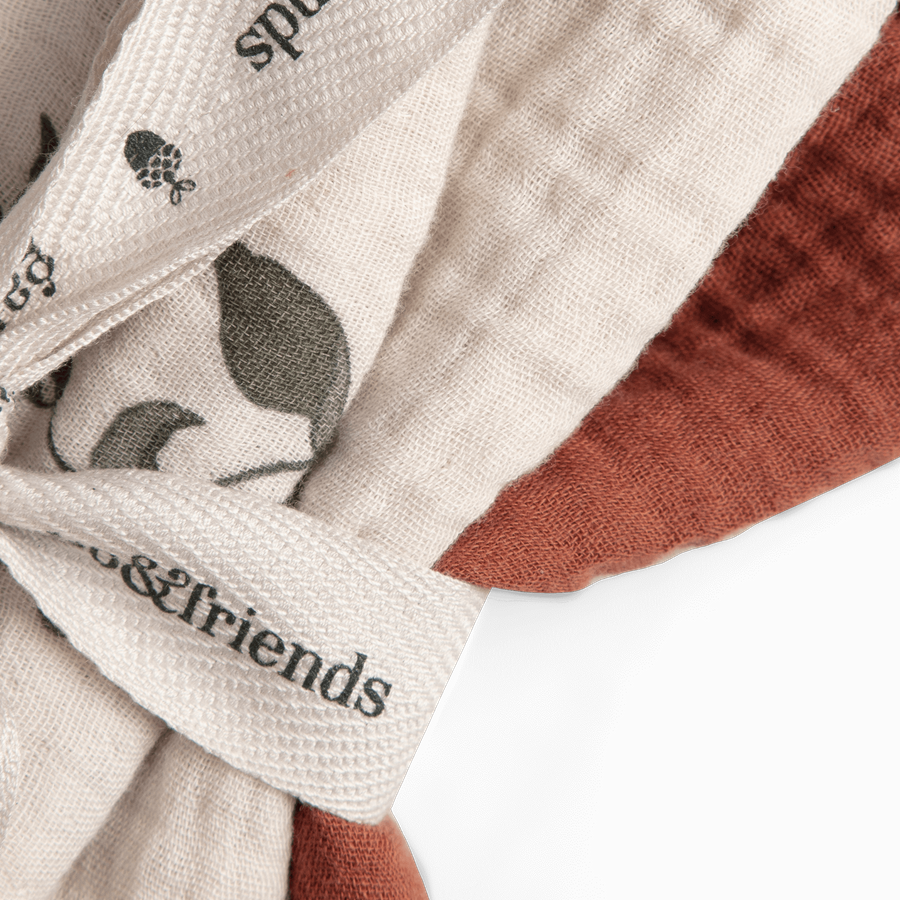 Muslin Cloths Set of 3 Honeysuckle