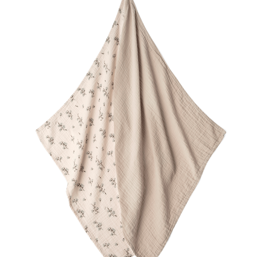 Muslin Swaddle Set of 2 Bluebell