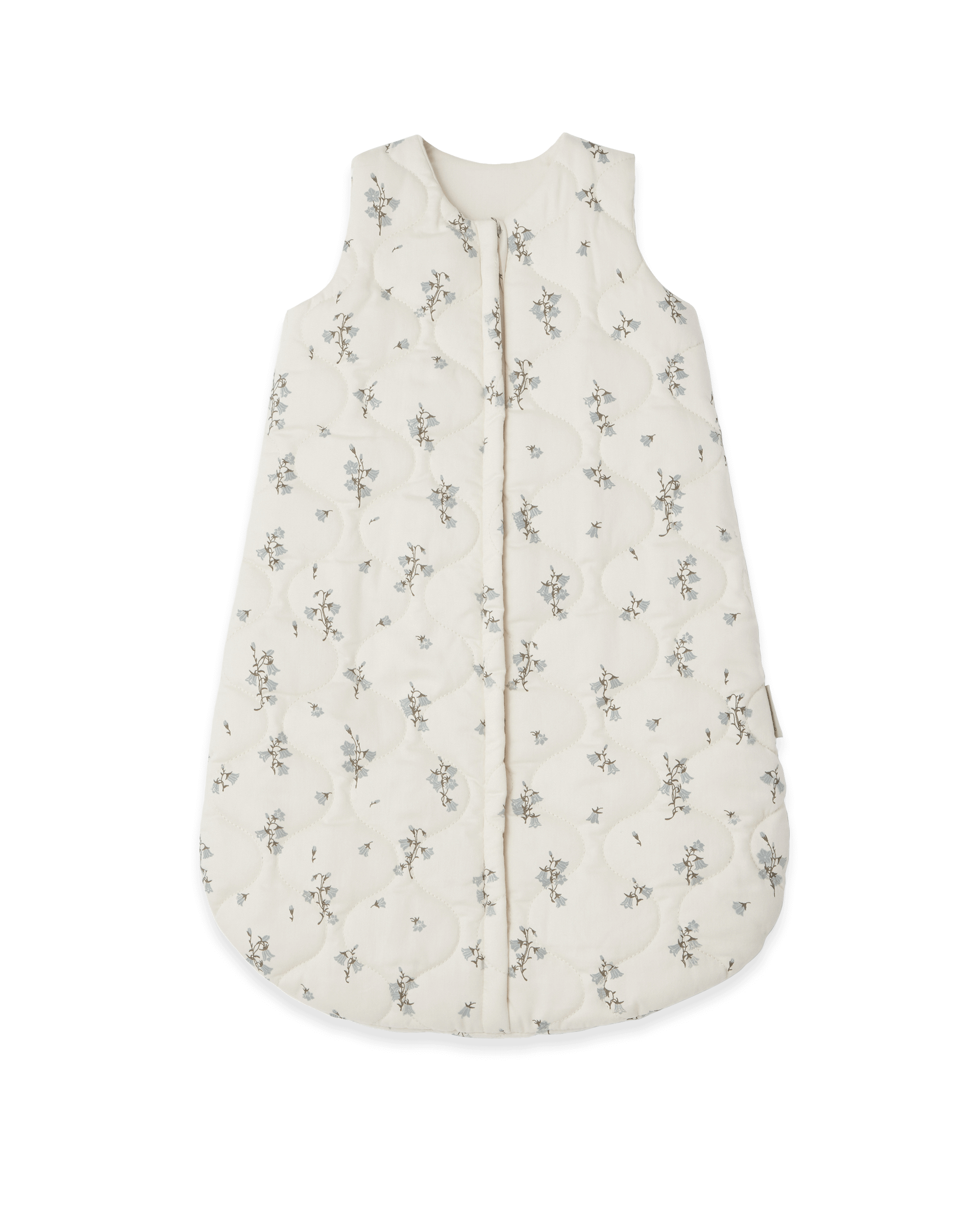 Satin Quilted Sleeping Bag Bluebell