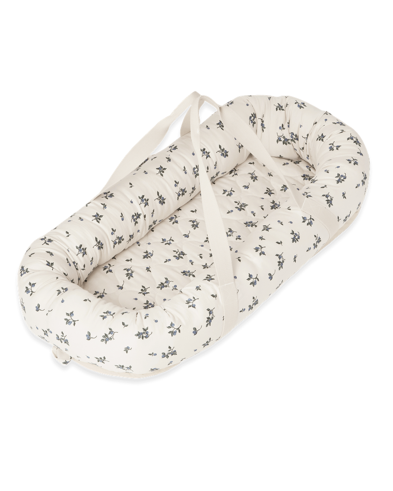 Satin Baby Nest Blueberry