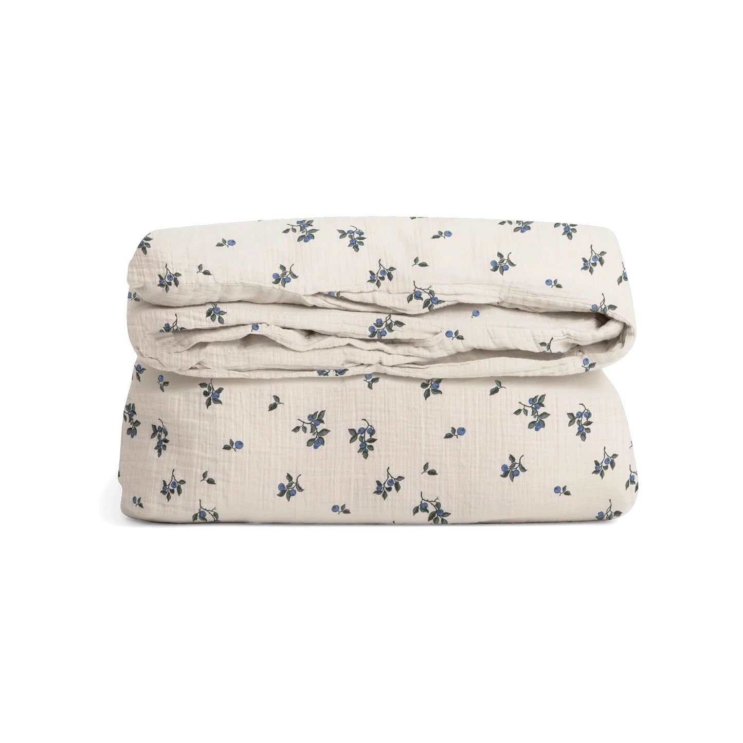 Muslin Duvet Cover Blueberry