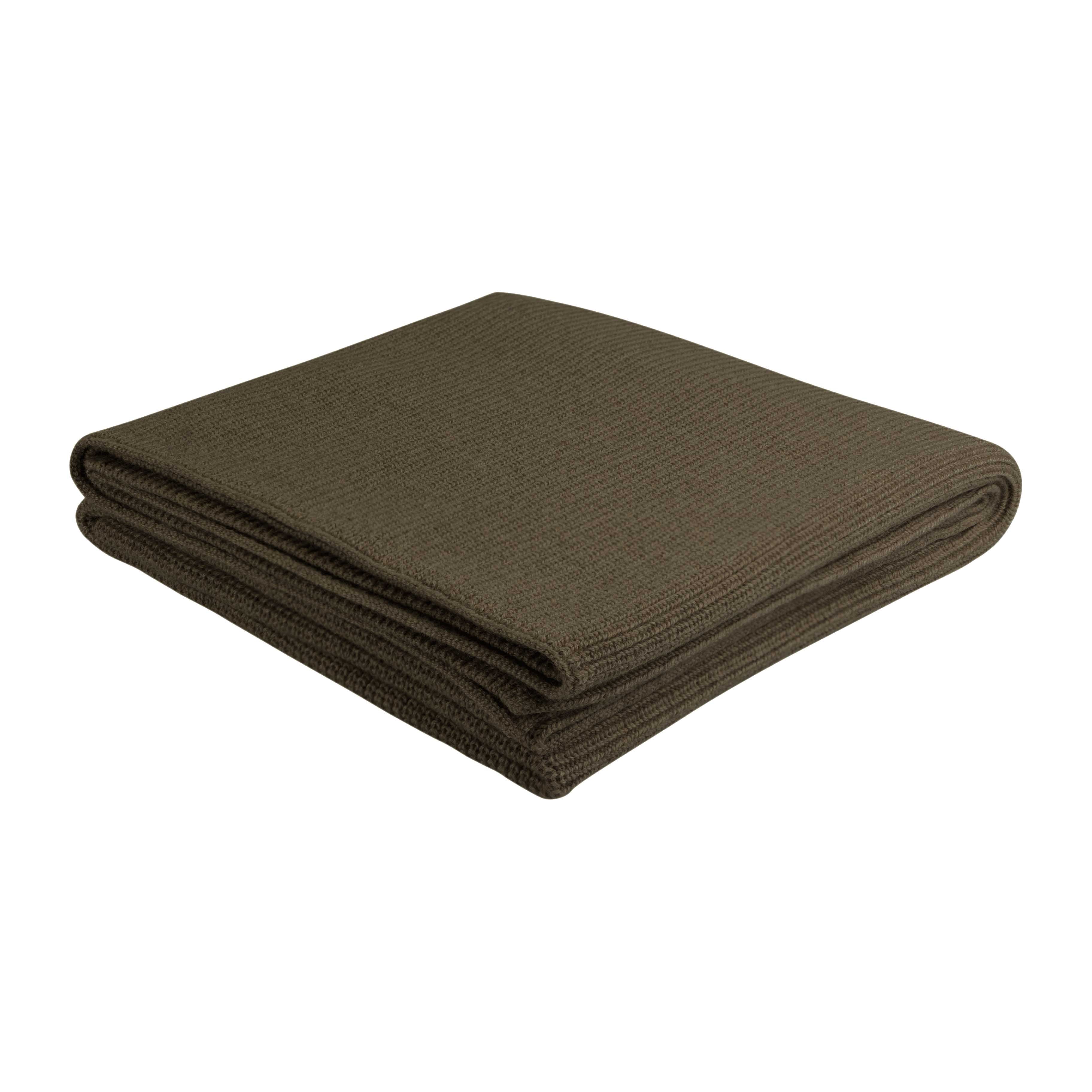 Georgia Merino Blanket Mosswood