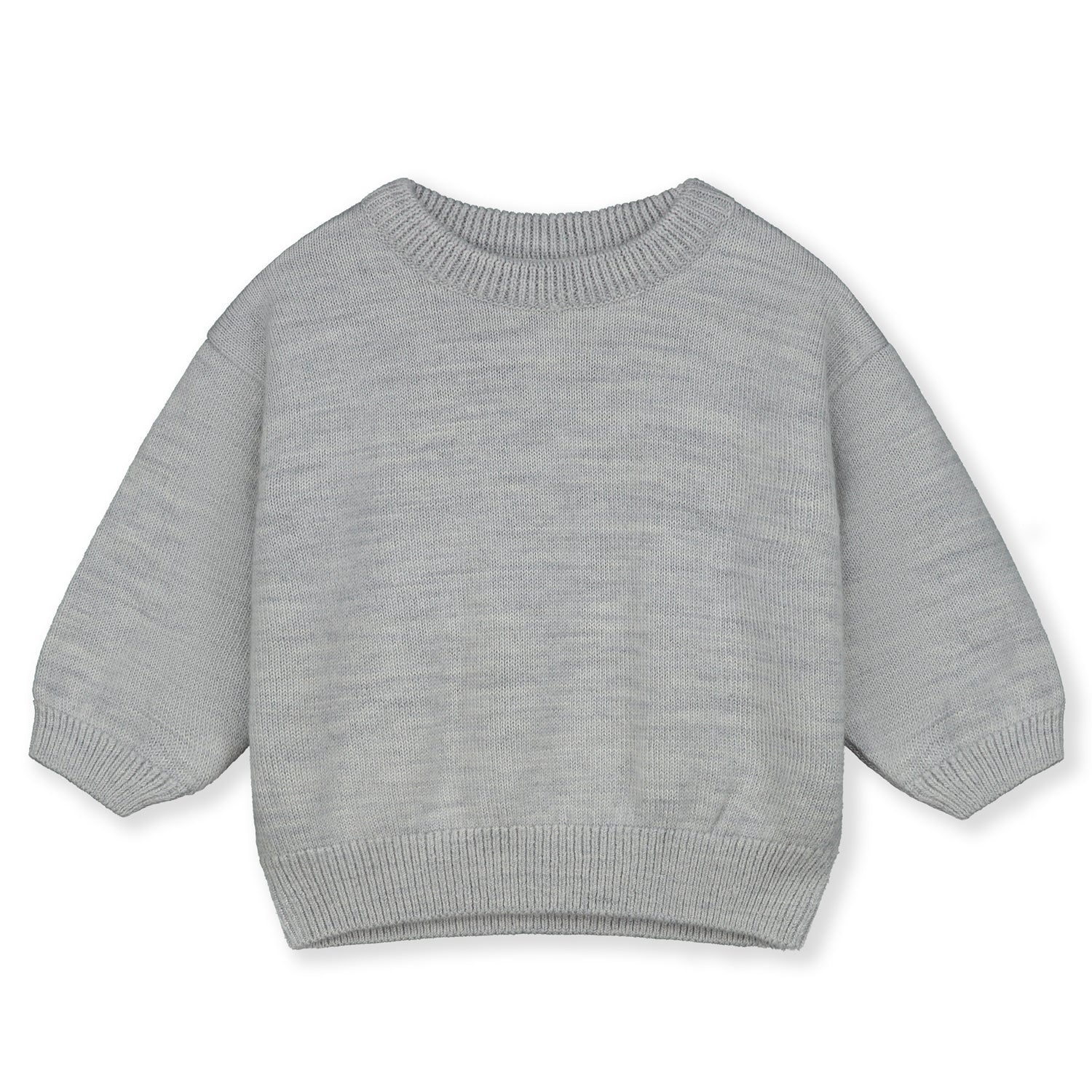 Baby Gebreide Trui Grey Melange