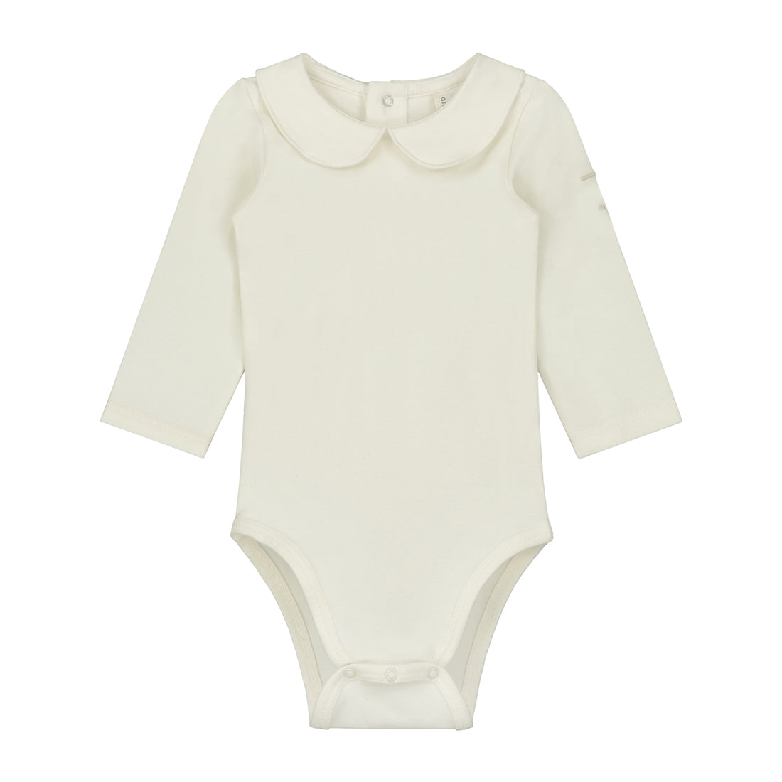 Onesie With Collar Cream