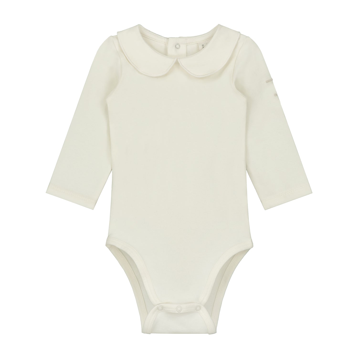 Onesie With Collar Cream