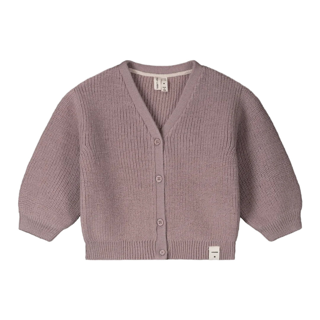 Baby Knitted Cardigan Berry