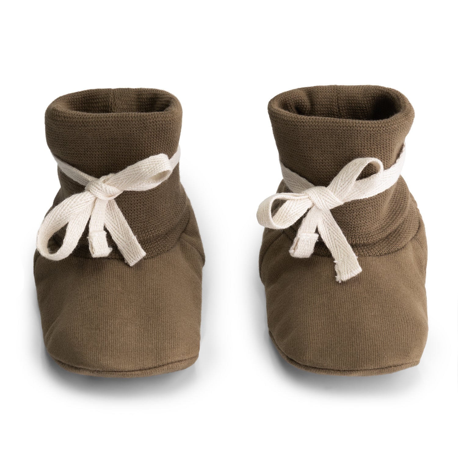 Organisch Katoenen Baby Slofjes Blue Grey