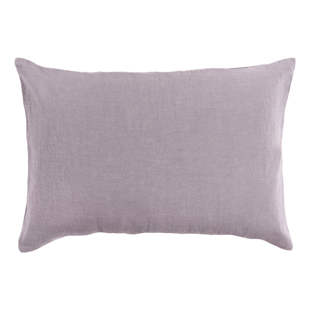 Linen Pillow Cover Dusty Lilac