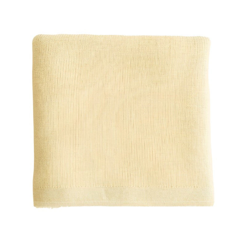 Felix Merino Blanket Light Yellow