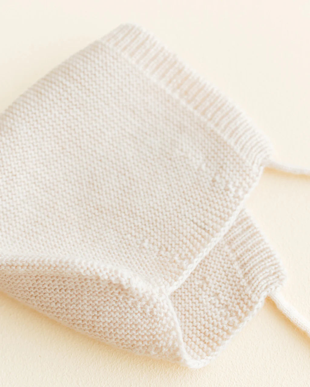 Dolly Merinowol Babymutsje Off WHite