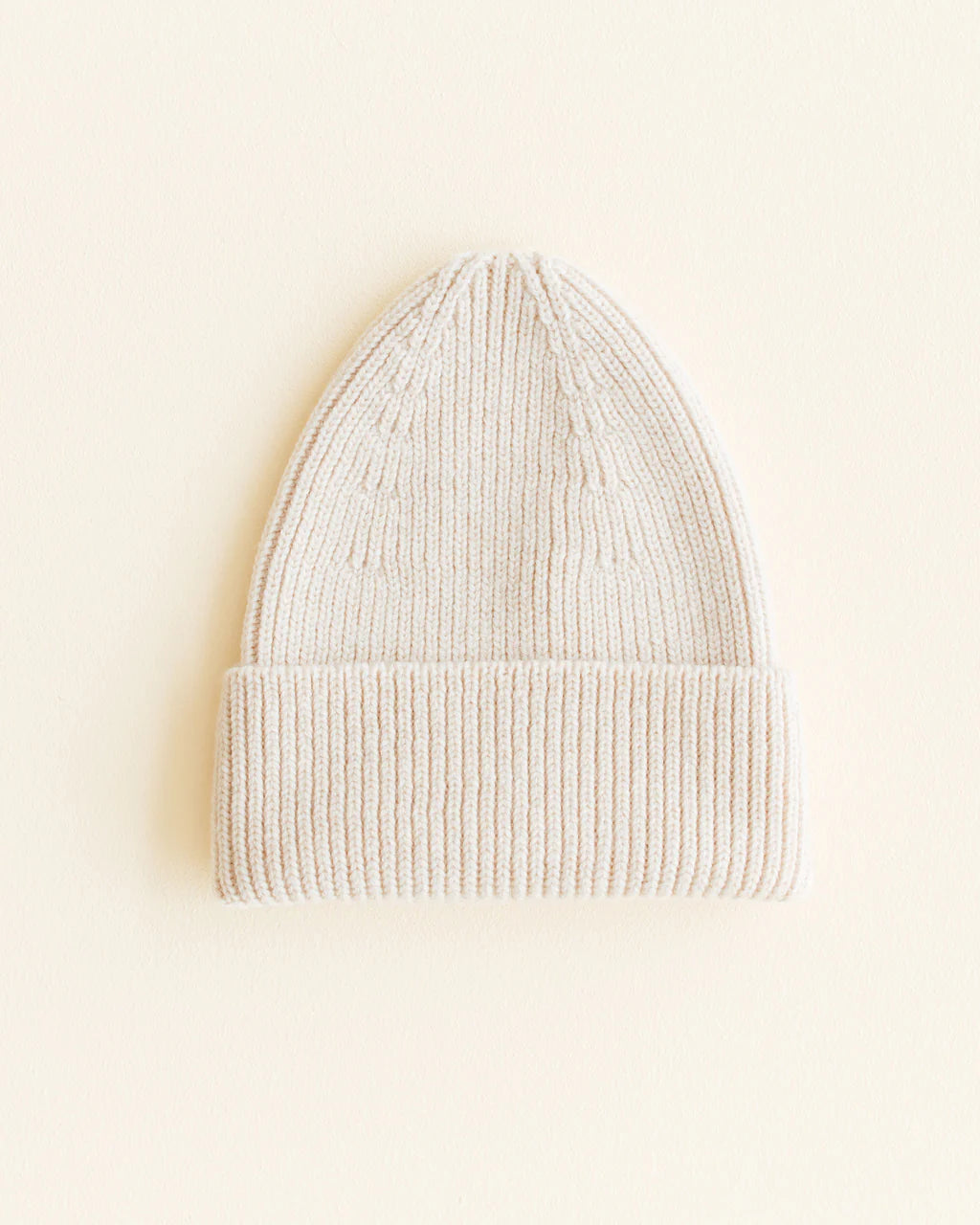 Fonzie Merino Beanie Grijs Melange