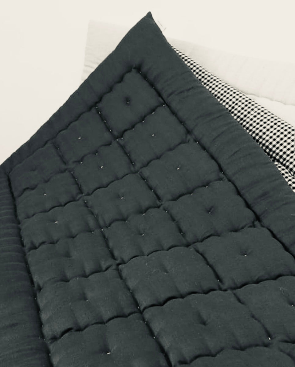 Linen Mattress Charcoal