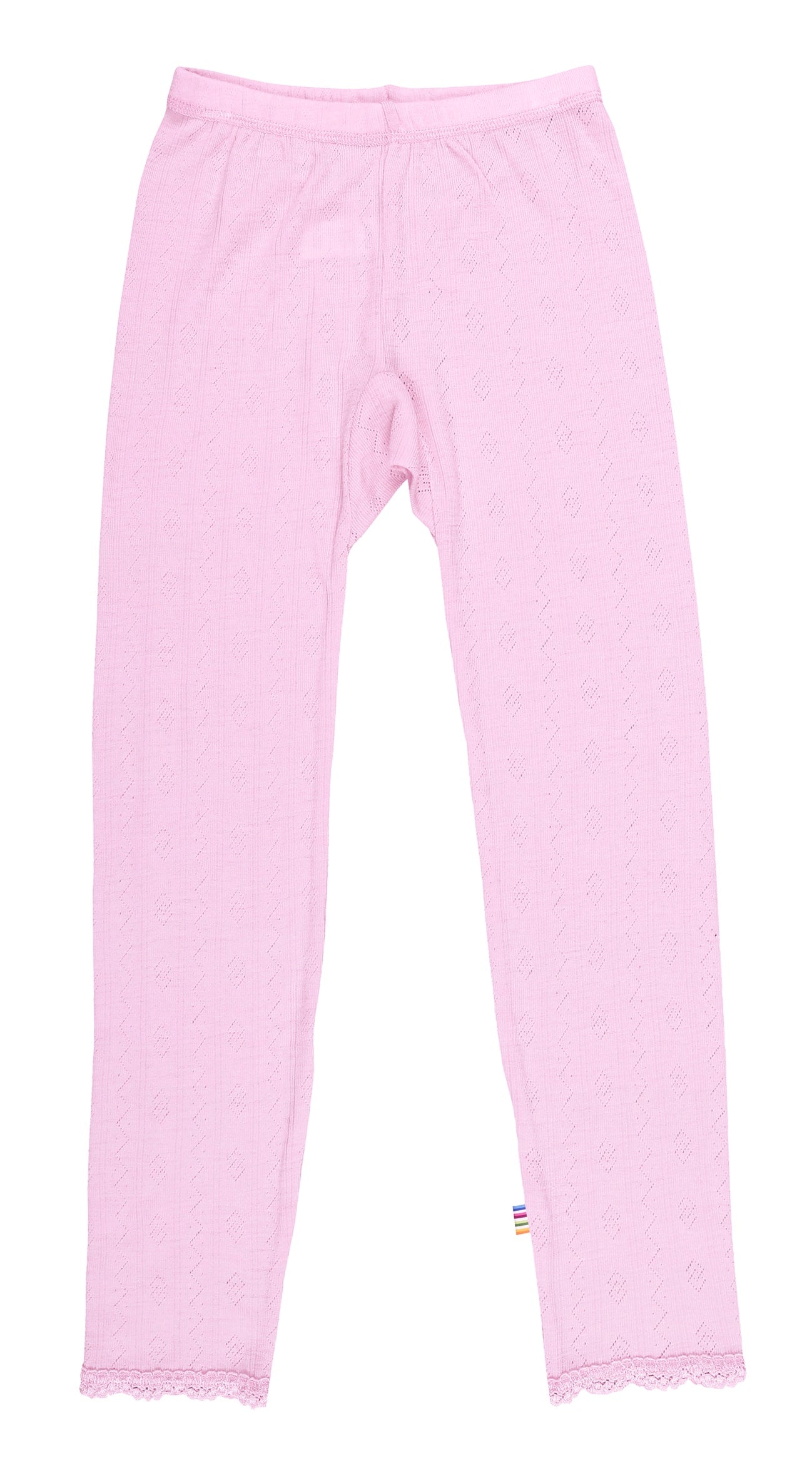 Joha Baby Legging Merino Wol & Zijde Ajour - Roze