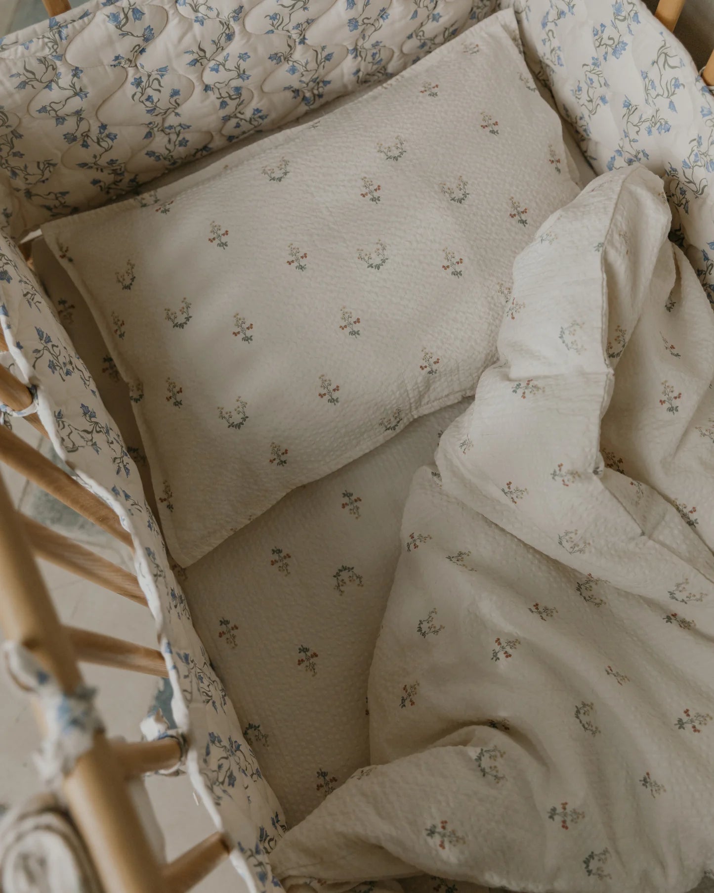 Dekbedovertrekset Seersucker La Fraise