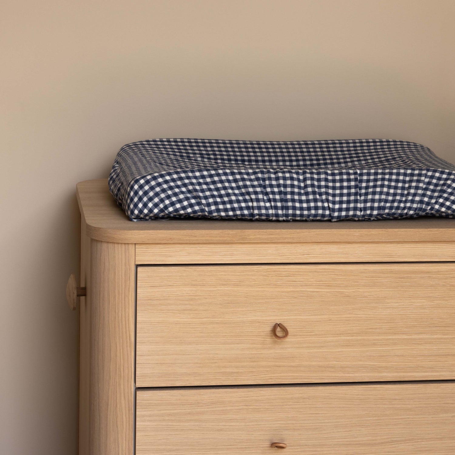 Linen Aankleedkussenhoes Vichy