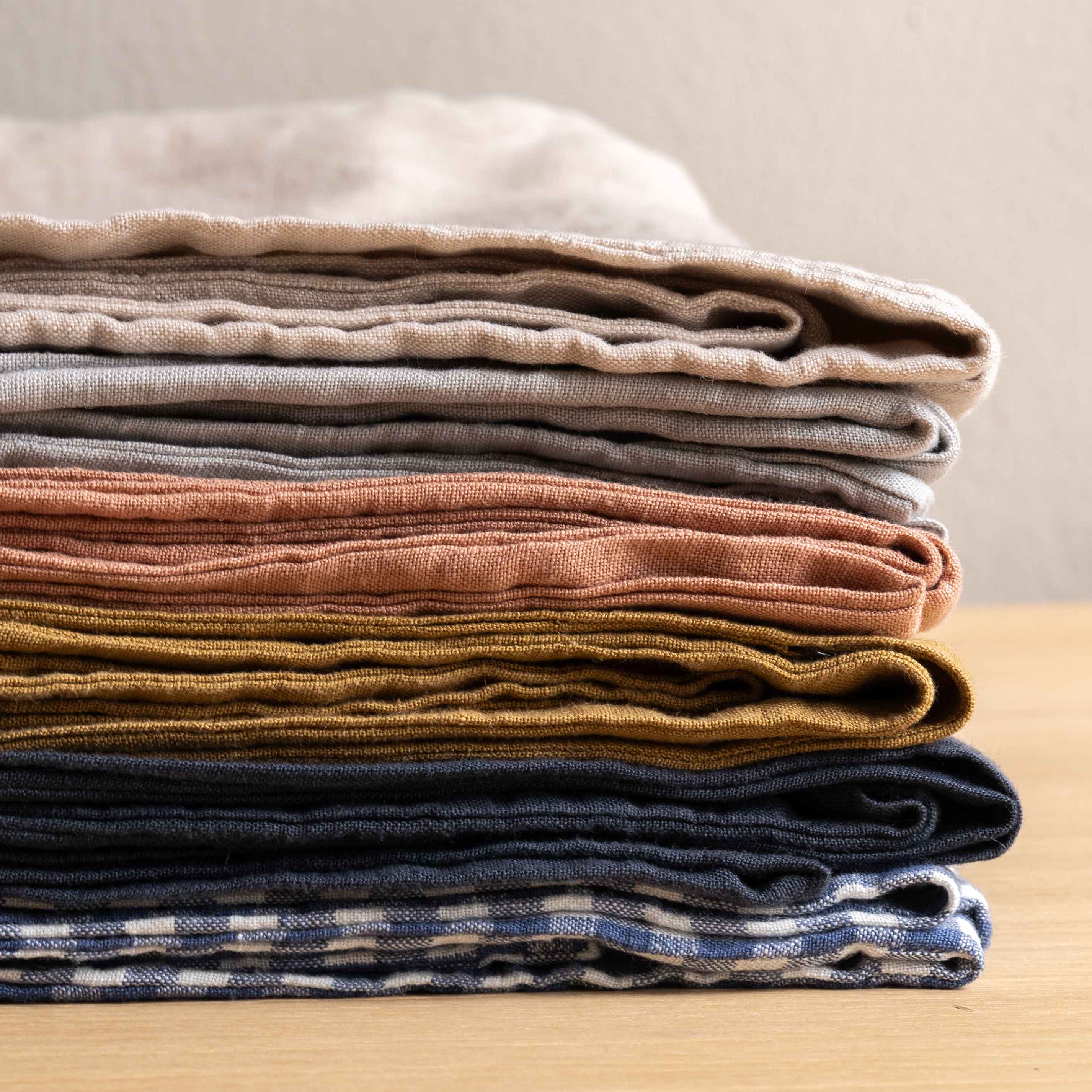 Linnen Hoes Voor Cot Bumper Cinnamon