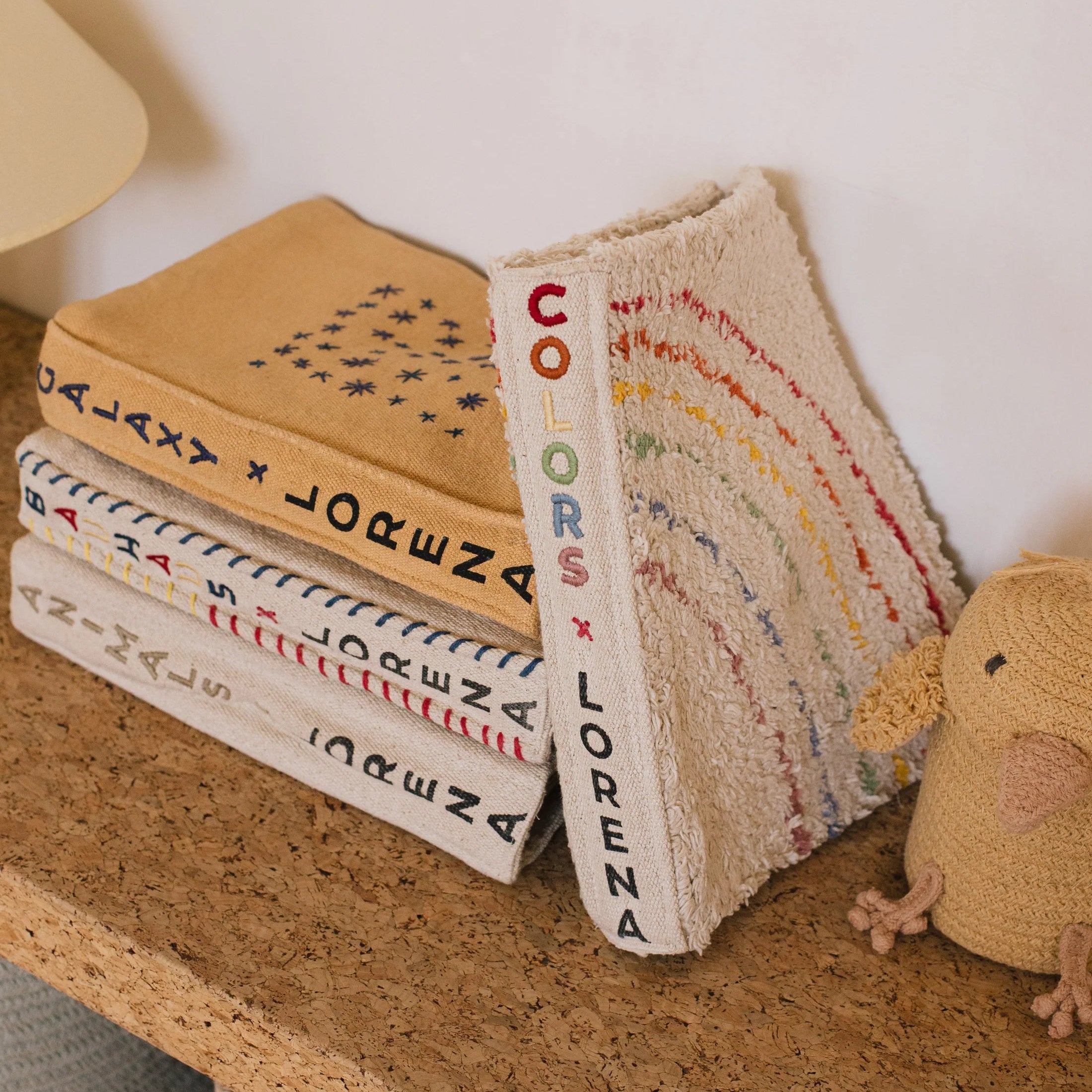 Handgemaakt Textiel Boek Fruit & Groente
