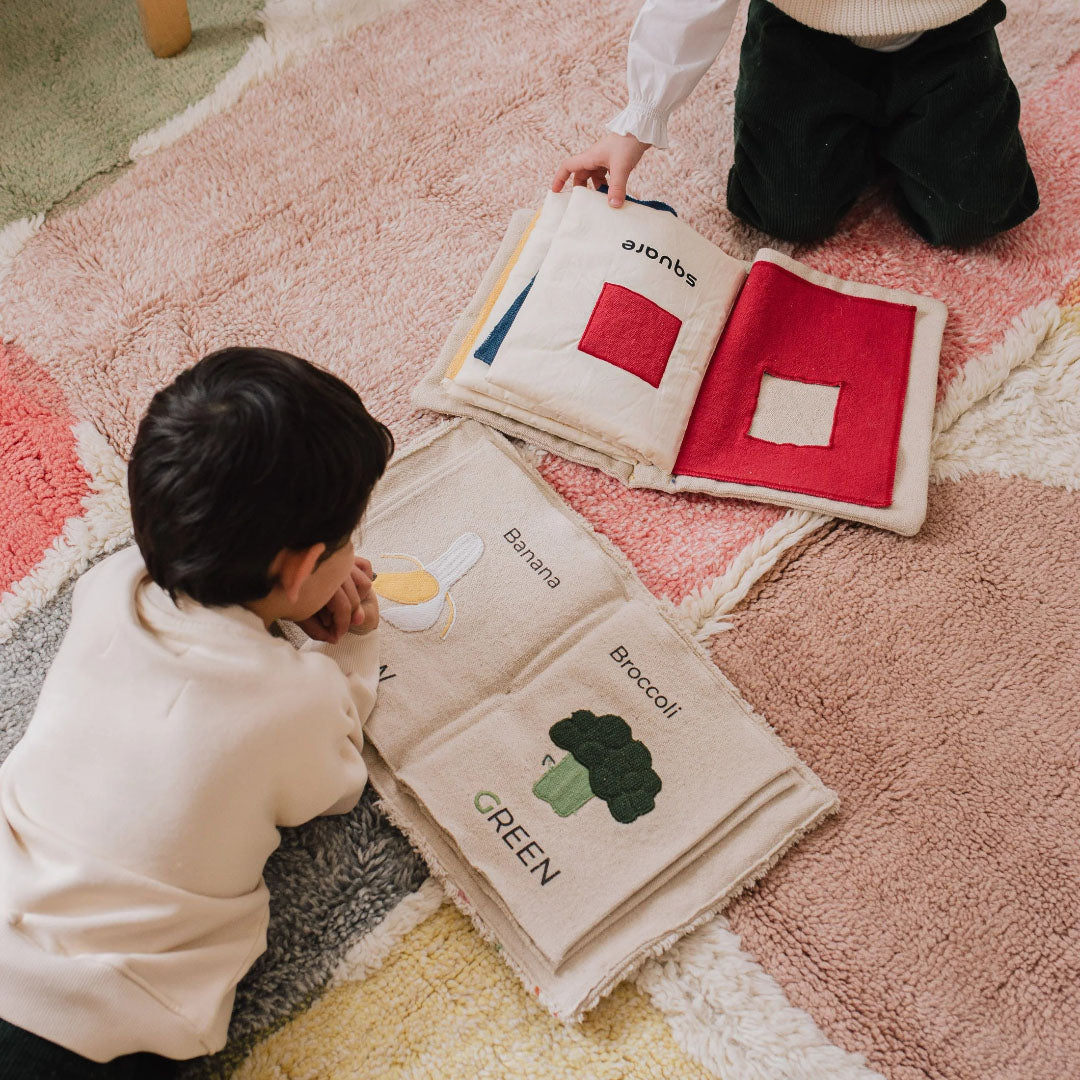 Handgemaakt Textiel Boek Fruit & Groente