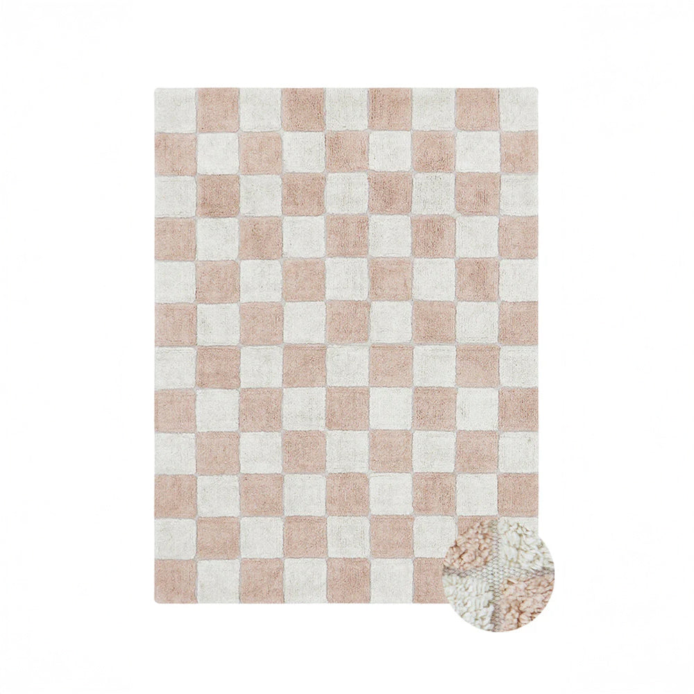 Washable Rug Kitchen Tiles Rose