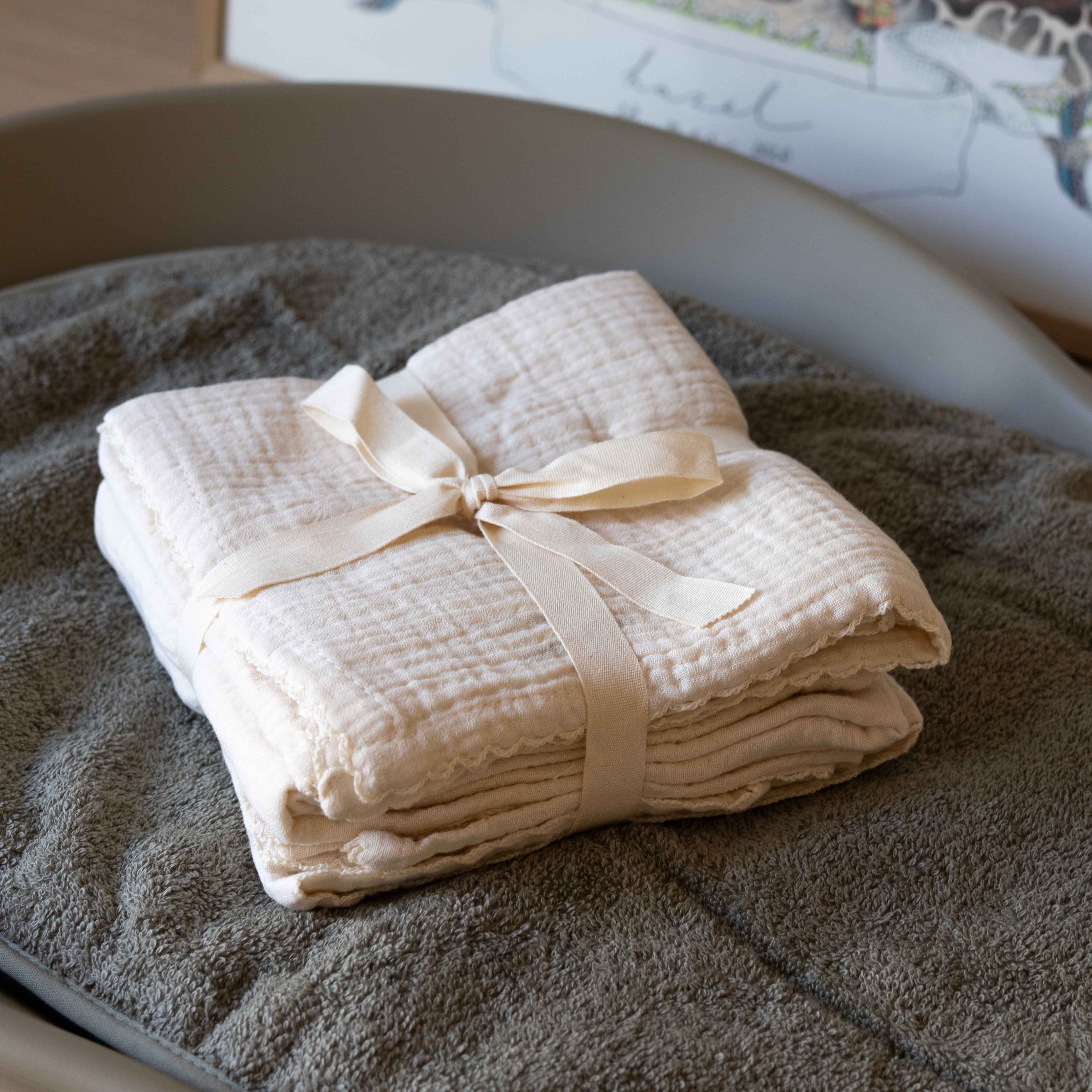 Muslin Cloth Set of 3 Pure Nature