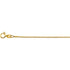 A small 14K gold necklace (45cm) made in an Amsterdam atelier for Hazel & George.