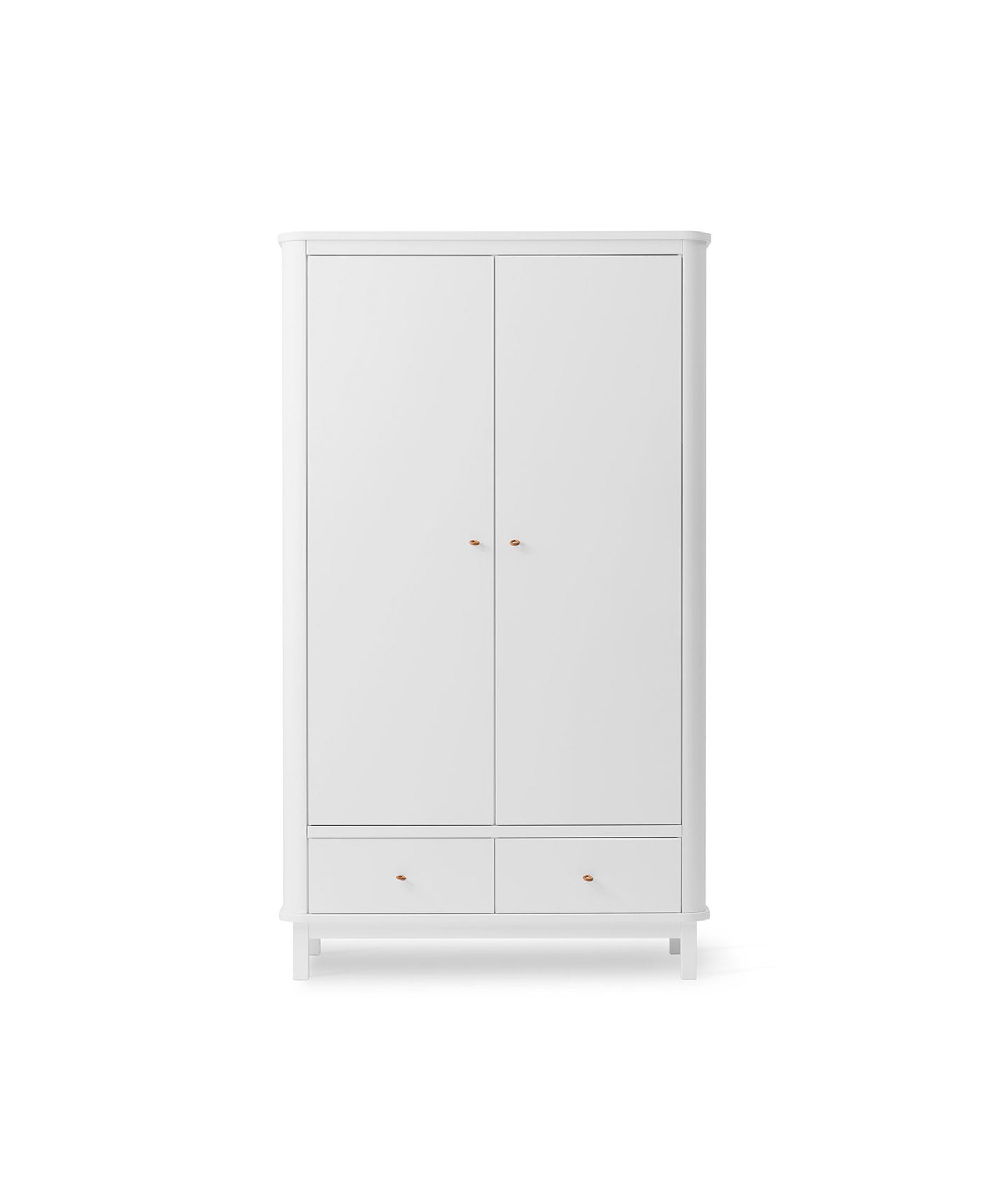 Oliver Furniture Wood Wardrobe in White. 