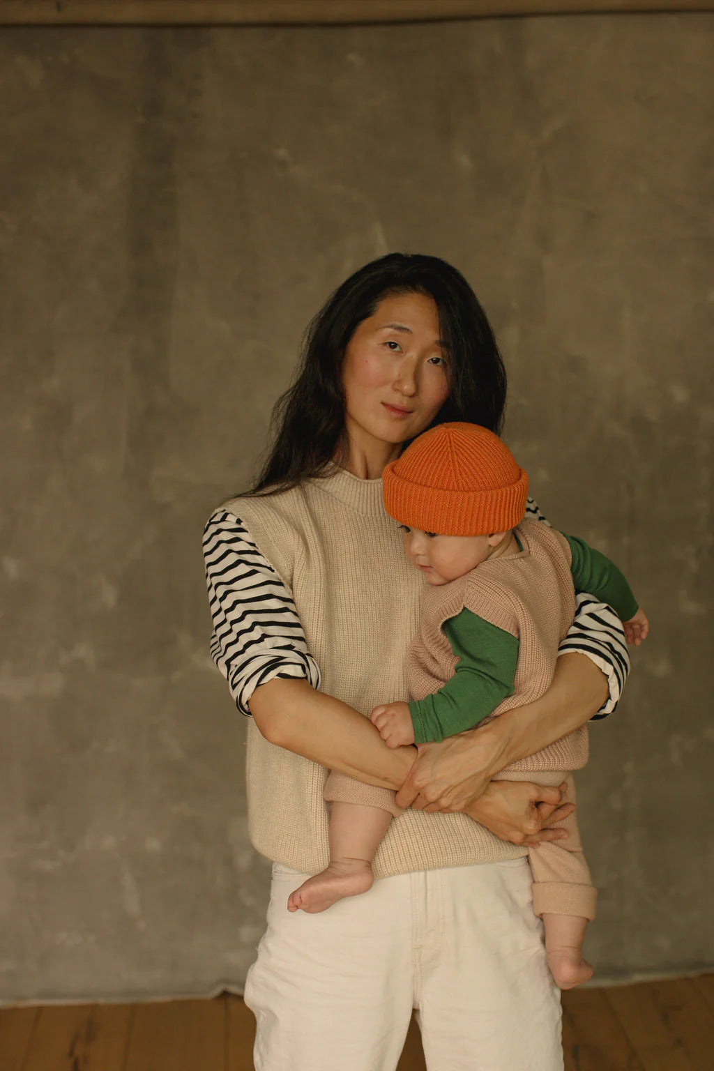 Guido Woolen Baby Pants Apricot