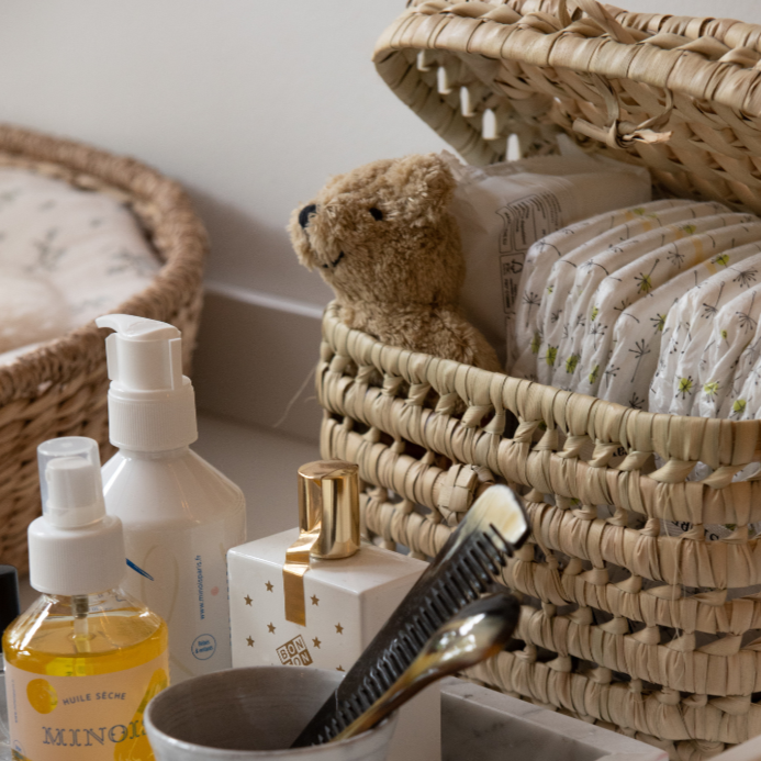 Palm Leaf Basket Small