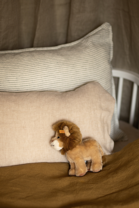 Linen Pillowcase Pyjama Stripe
