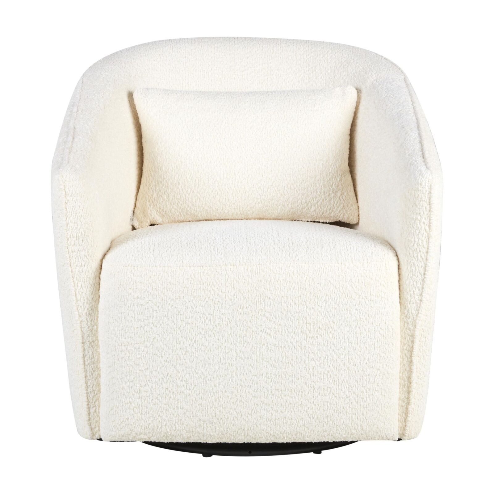 Gomi Gliding & swivel chair - cream