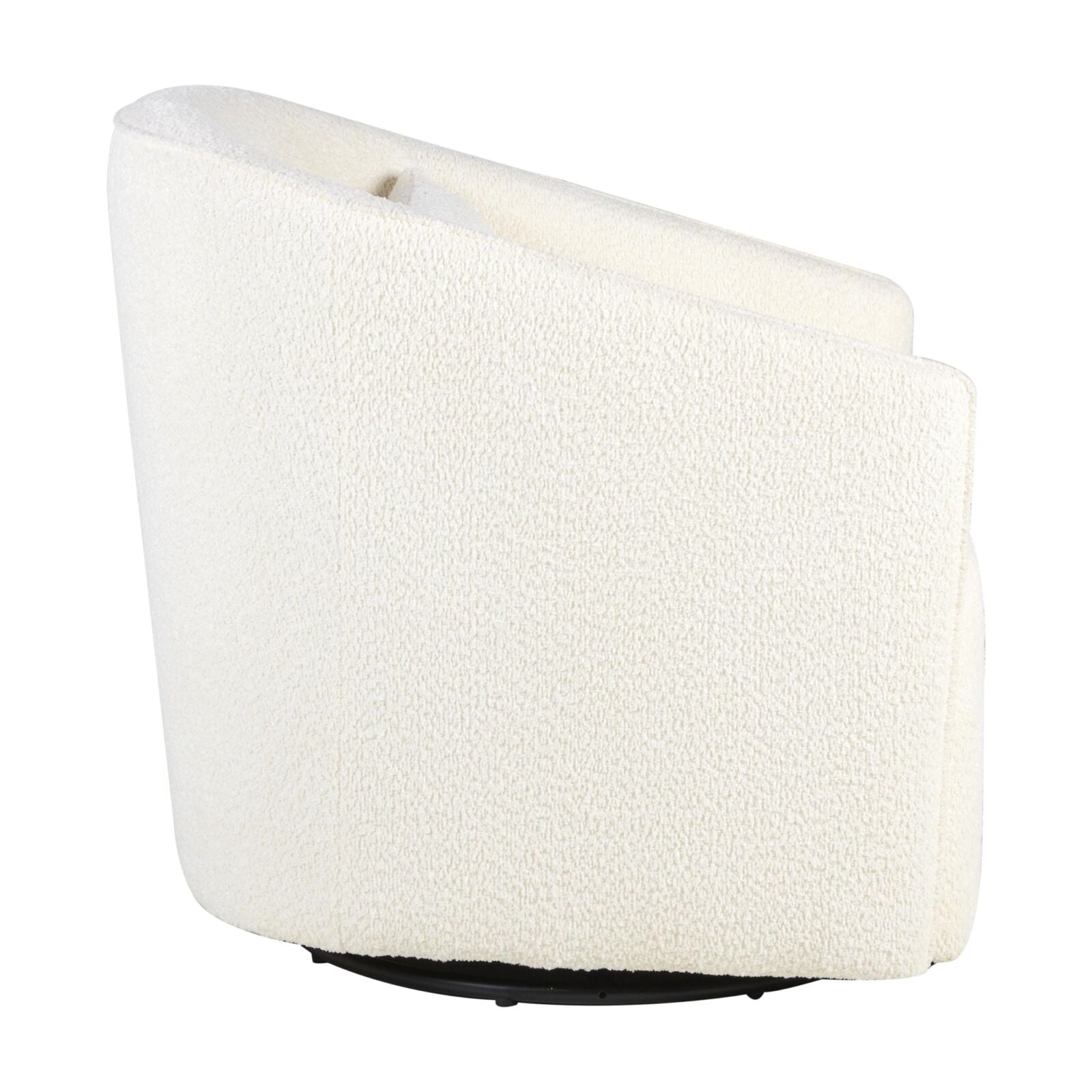 Gomi Gliding & swivel chair - cream