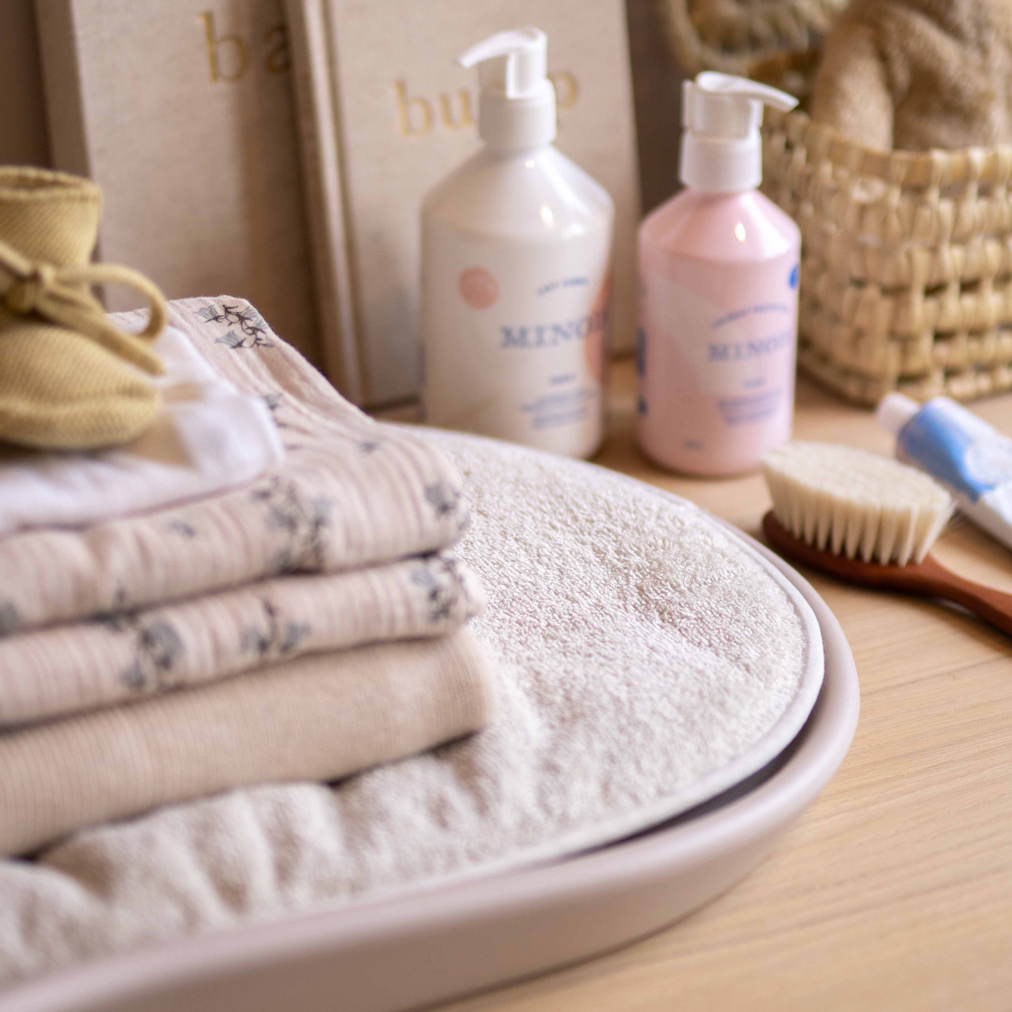 Mamee Inlegkussen - Badstof - Clay