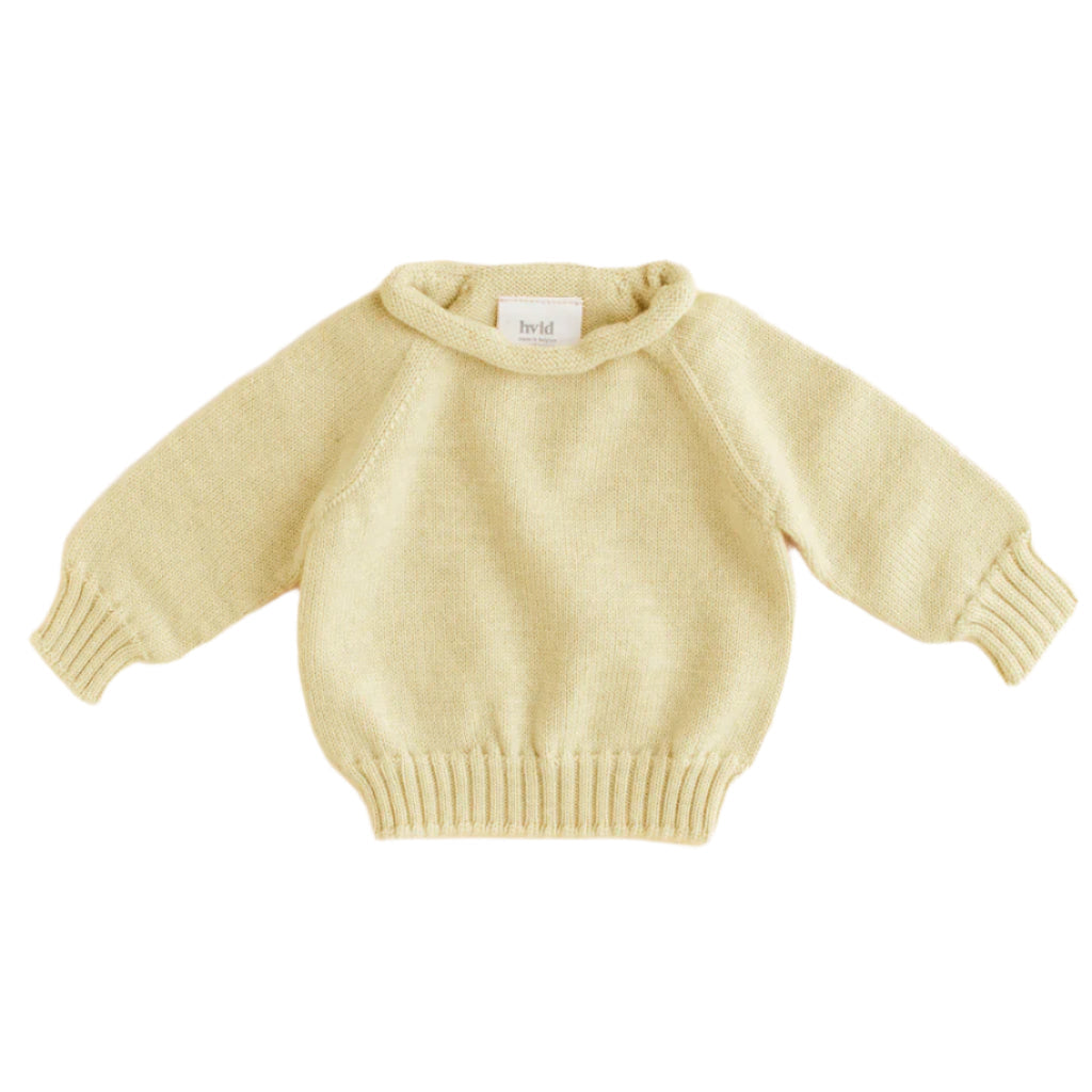 Georgette Merino Sweater Light Yellow