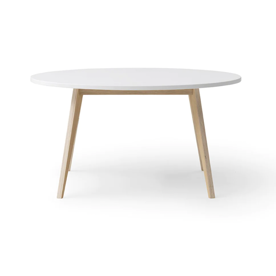 WOOD PINGPONG TABLE, WHITE/OAK